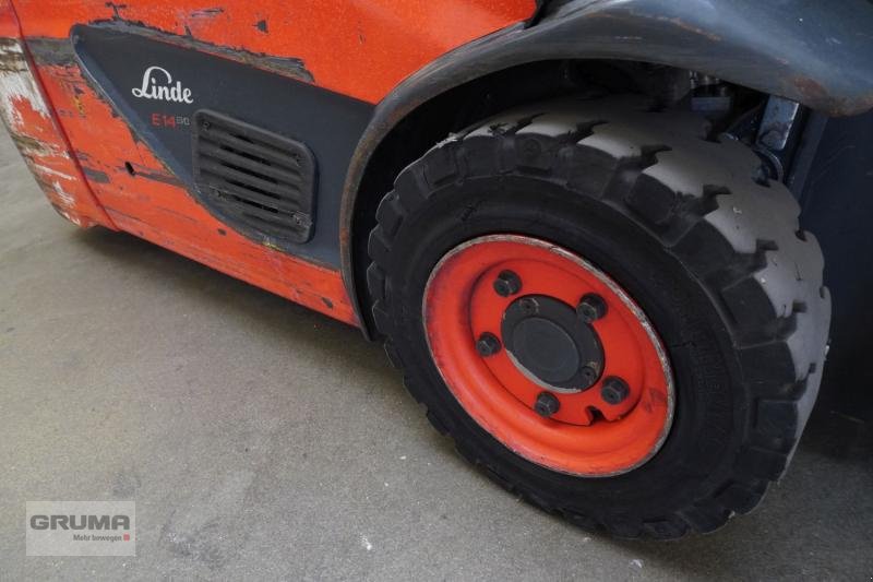 Gabelstapler Türe ait Linde E 14 EVO 386-02, Gebrauchtmaschine içinde Friedberg-Derching (resim 8)