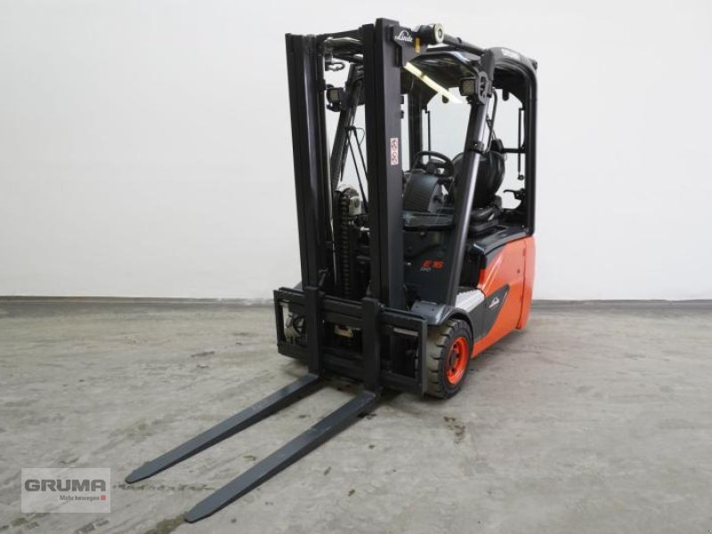 Gabelstapler of the type Linde E 16 C EVO 386-02, Gebrauchtmaschine in Friedberg-Derching (Picture 1)