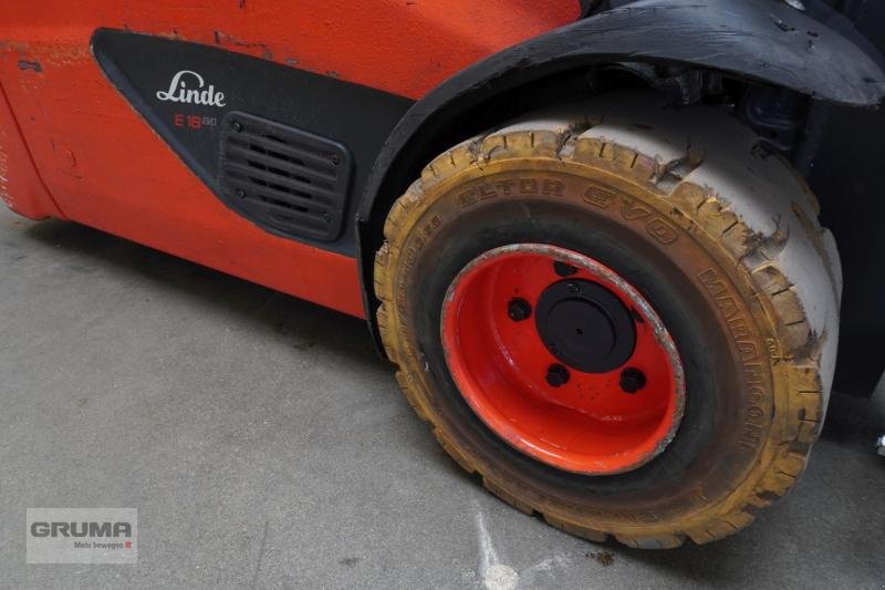 Gabelstapler Türe ait Linde E 18 L EVO 386-02, Gebrauchtmaschine içinde Friedberg-Derching (resim 8)