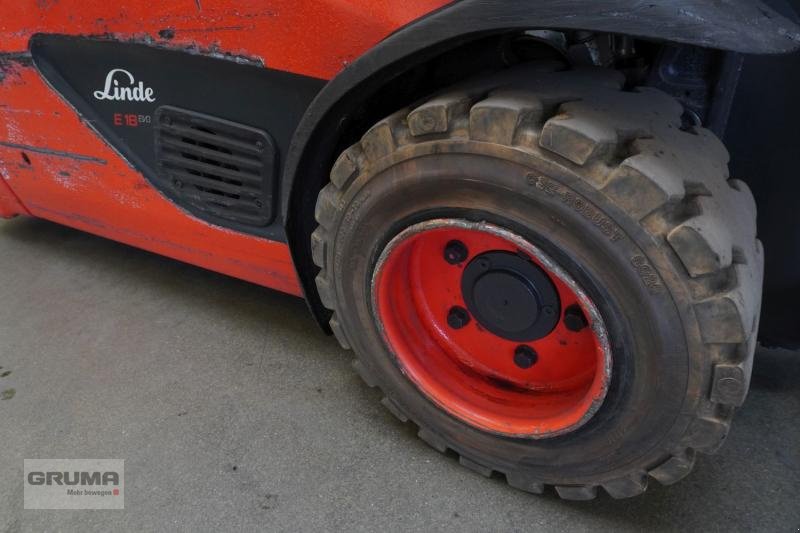 Gabelstapler Türe ait Linde E 18 L EVO 386-02, Gebrauchtmaschine içinde Friedberg-Derching (resim 8)