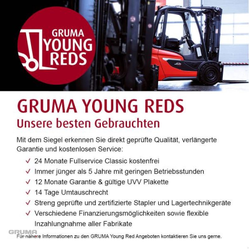 Gabelstapler del tipo Linde E 25/600 HL 1252-01, Gebrauchtmaschine In Friedberg-Derching (Immagine 2)