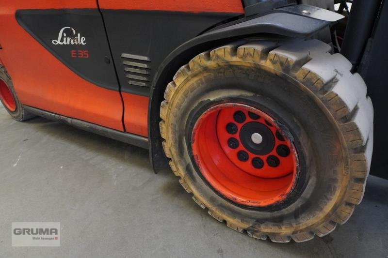 Gabelstapler Türe ait Linde E 35 HL 387, Gebrauchtmaschine içinde Friedberg-Derching (resim 8)