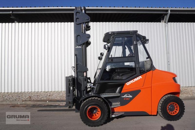 Gabelstapler a típus Linde E 80/900 1279, Gebrauchtmaschine ekkor: Friedberg-Derching (Kép 4)