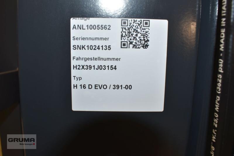 Gabelstapler typu Linde H 16 D EVO 391-00, Gebrauchtmaschine v Friedberg-Derching (Obrázek 11)