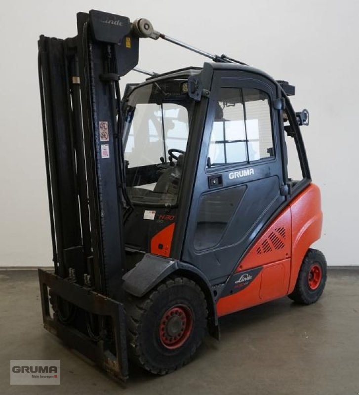 Gabelstapler Türe ait Linde H 30 D (3B) EVO 393-02, Gebrauchtmaschine içinde Friedberg-Derching (resim 1)