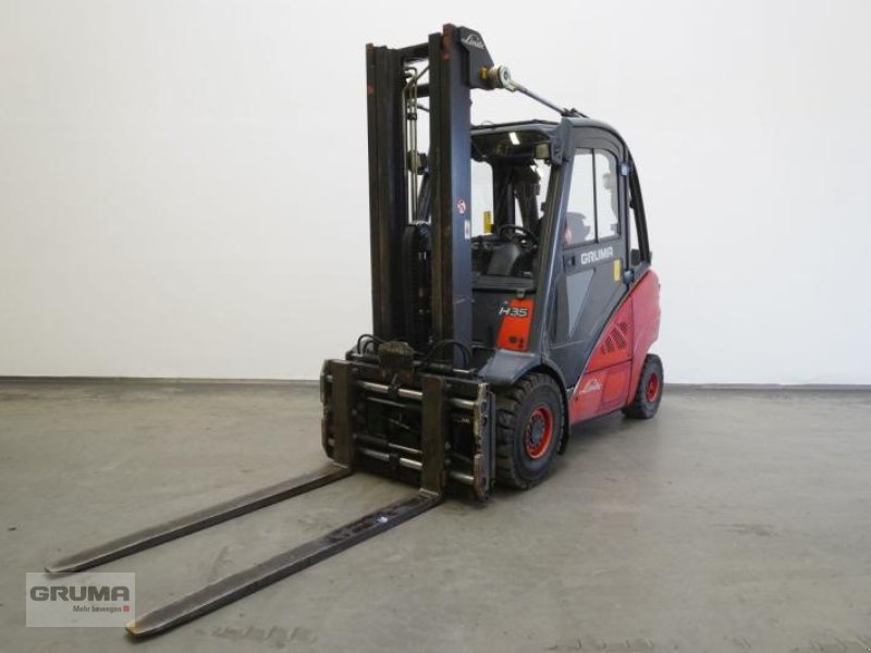 Gabelstapler Türe ait Linde H 35 D 393, Gebrauchtmaschine içinde Friedberg-Derching (resim 1)