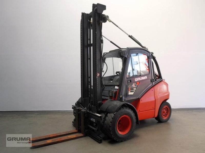 Gabelstapler of the type Linde H 50 T 394, Gebrauchtmaschine in Friedberg-Derching (Picture 1)