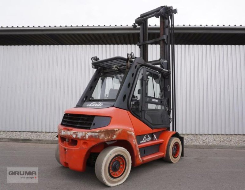 Gabelstapler van het type Linde H 80 D 396-02, Gebrauchtmaschine in Friedberg-Derching (Foto 2)
