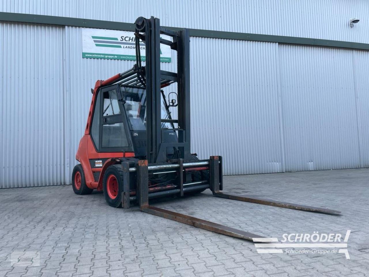 Gabelstapler des Typs Linde H 80 D, Gebrauchtmaschine in Wildeshausen (Bild 1)