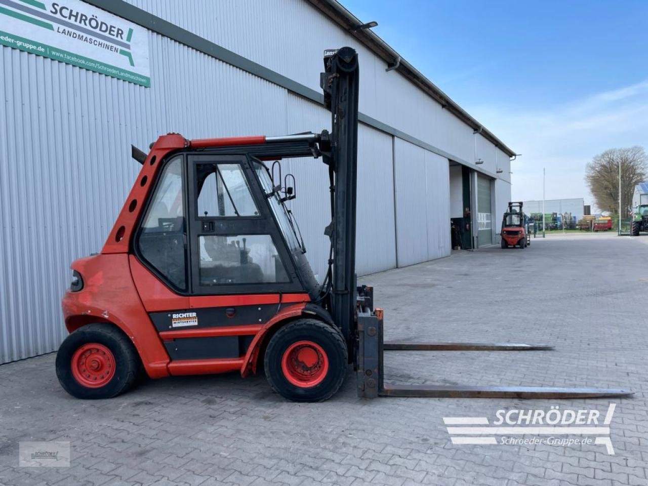 Gabelstapler des Typs Linde H 80 D, Gebrauchtmaschine in Wildeshausen (Bild 2)