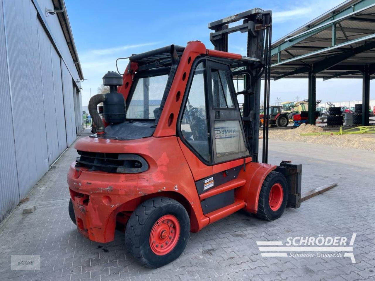 Gabelstapler des Typs Linde H 80 D, Gebrauchtmaschine in Wildeshausen (Bild 3)