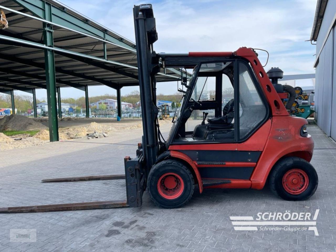 Gabelstapler des Typs Linde H 80 D, Gebrauchtmaschine in Wildeshausen (Bild 4)