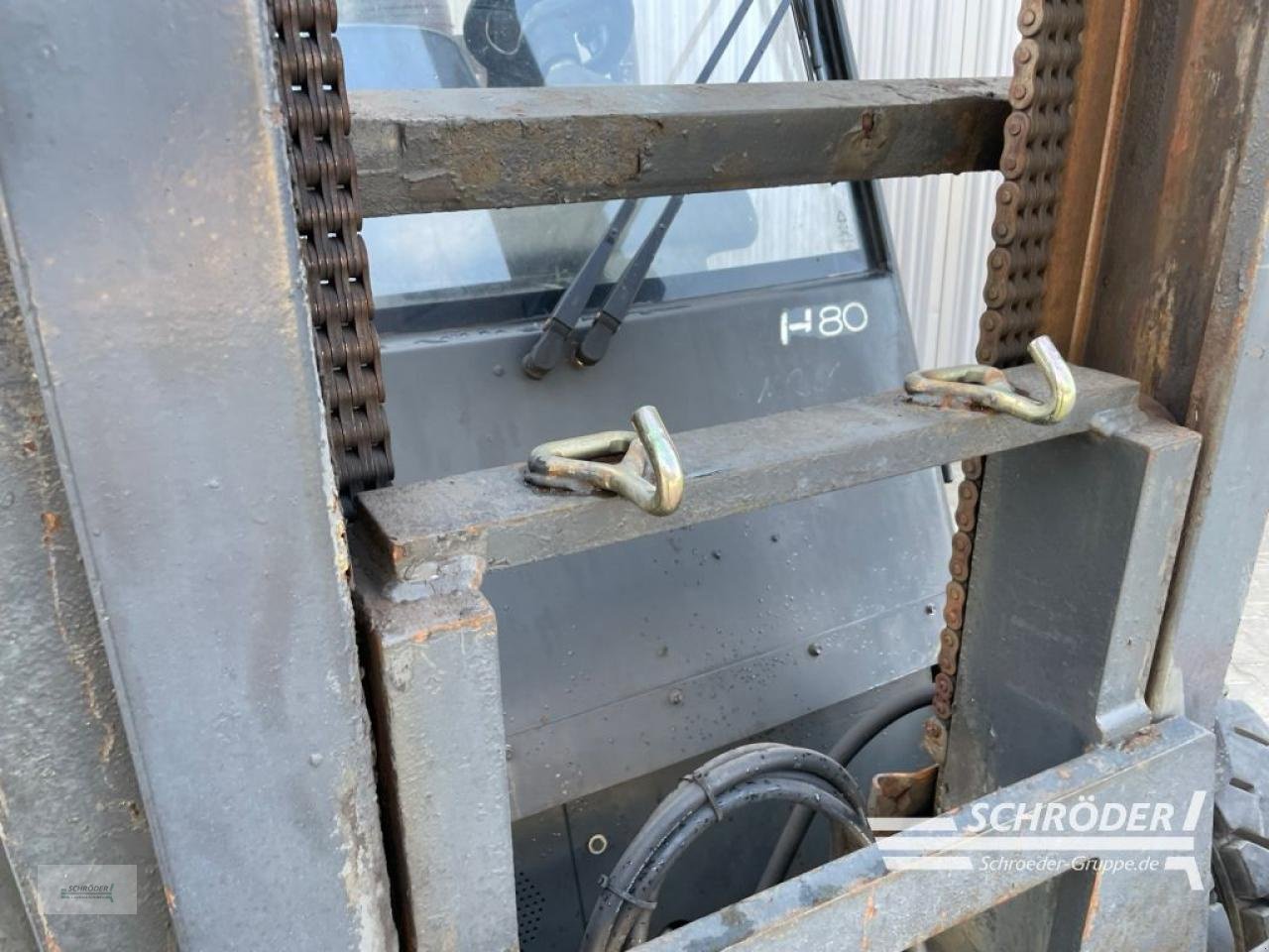 Gabelstapler tip Linde H 80 D, Gebrauchtmaschine in Wildeshausen (Poză 16)
