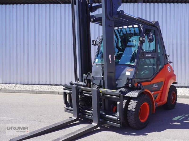 Gabelstapler Türe ait Linde H 80 T EVO 396-03, Gebrauchtmaschine içinde Friedberg-Derching (resim 1)