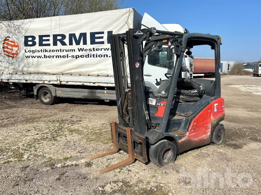 Gabelstapler du type Linde H18T-01, Gebrauchtmaschine en Düsseldorf (Photo 1)