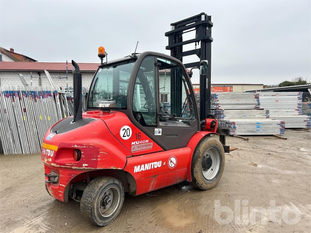 Gabelstapler typu Manitou MSI 40 H, Gebrauchtmaschine v Düsseldorf (Obrázek 4)
