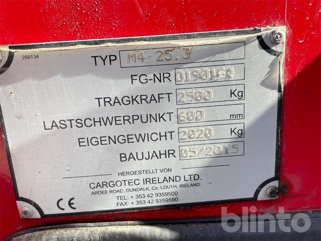 Gabelstapler za tip Moffett M4 25.3, Gebrauchtmaschine u Düsseldorf (Slika 7)