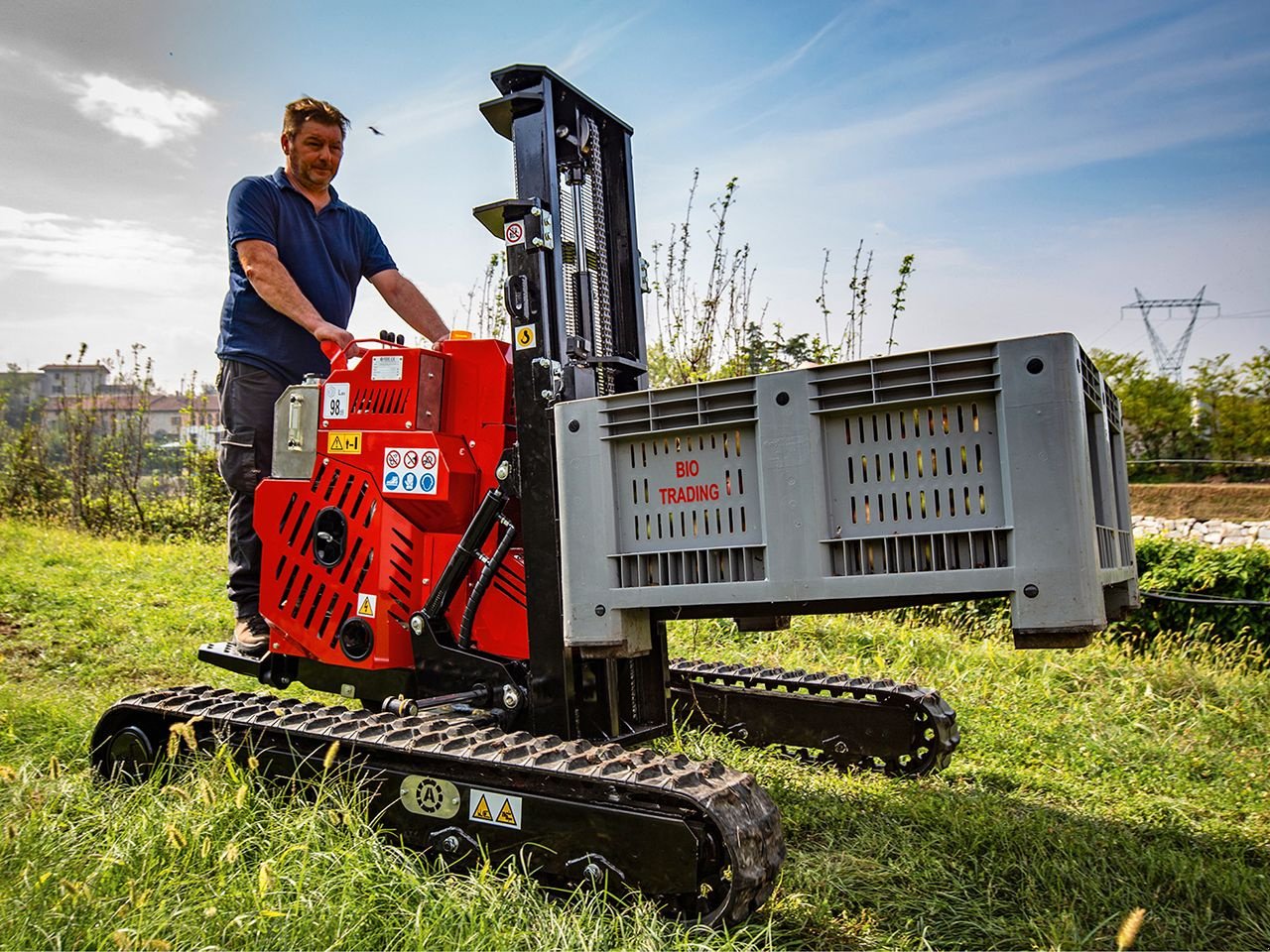 Gabelstapler des Typs Reil & Eichinger Raupenstapler Ercules 13 B Abverkauf Mietparkmaschine Reil & Eichinger, Gebrauchtmaschine in Nittenau (Bild 8)