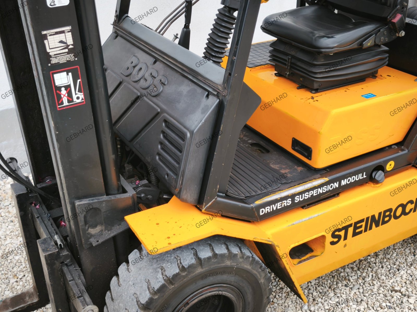 Gabelstapler typu Steinbock Geländestapler Diesel Gabelstapler Steinbock Boss RH 30 Stapler, Gebrauchtmaschine v Großschönbrunn (Obrázek 3)