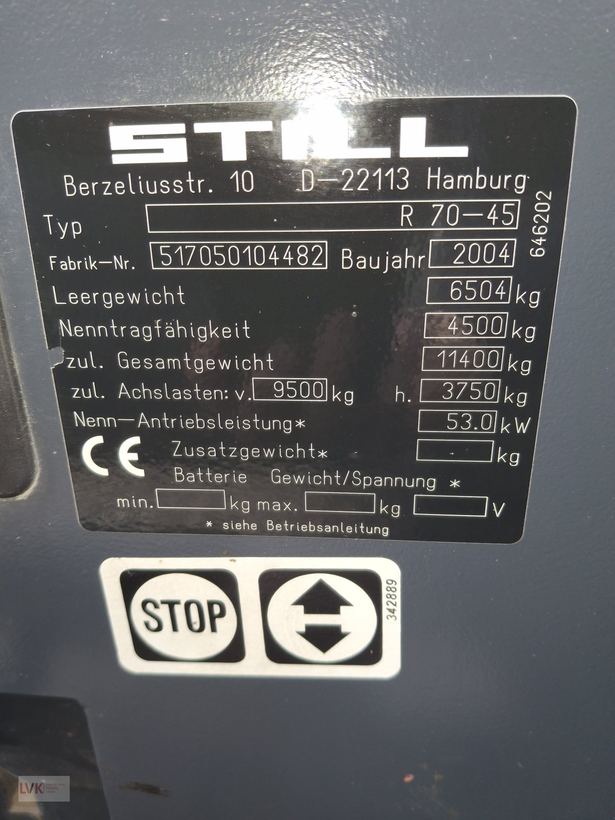 Gabelstapler des Typs Still R 70 - 45 Hybrid, Gebrauchtmaschine in Weißenburg (Bild 5)