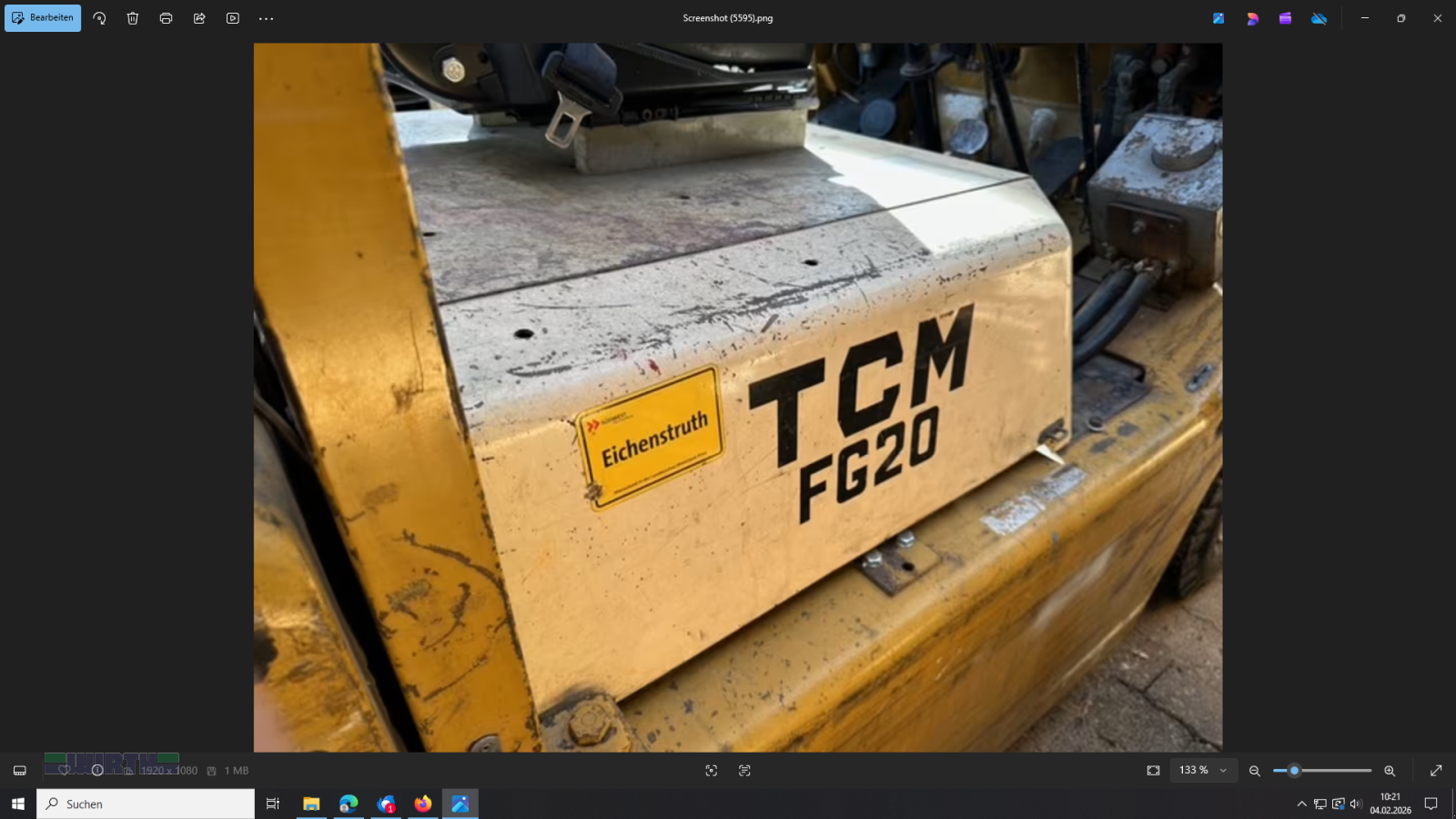 Gabelstapler des Typs TCM TCM Gabelstapler FG 20 N7 – zuverlässig und sofort einsatzbereit, Gebrauchtmaschine in Buchdorf (Bild 3)