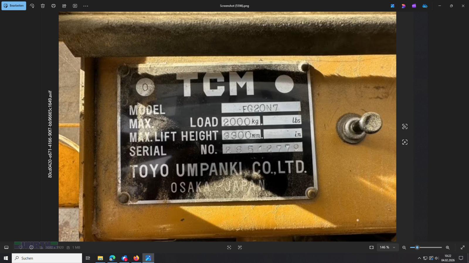 Gabelstapler des Typs TCM TCM Gabelstapler FG 20 N7 – zuverlässig und sofort einsatzbereit, Gebrauchtmaschine in Buchdorf (Bild 4)