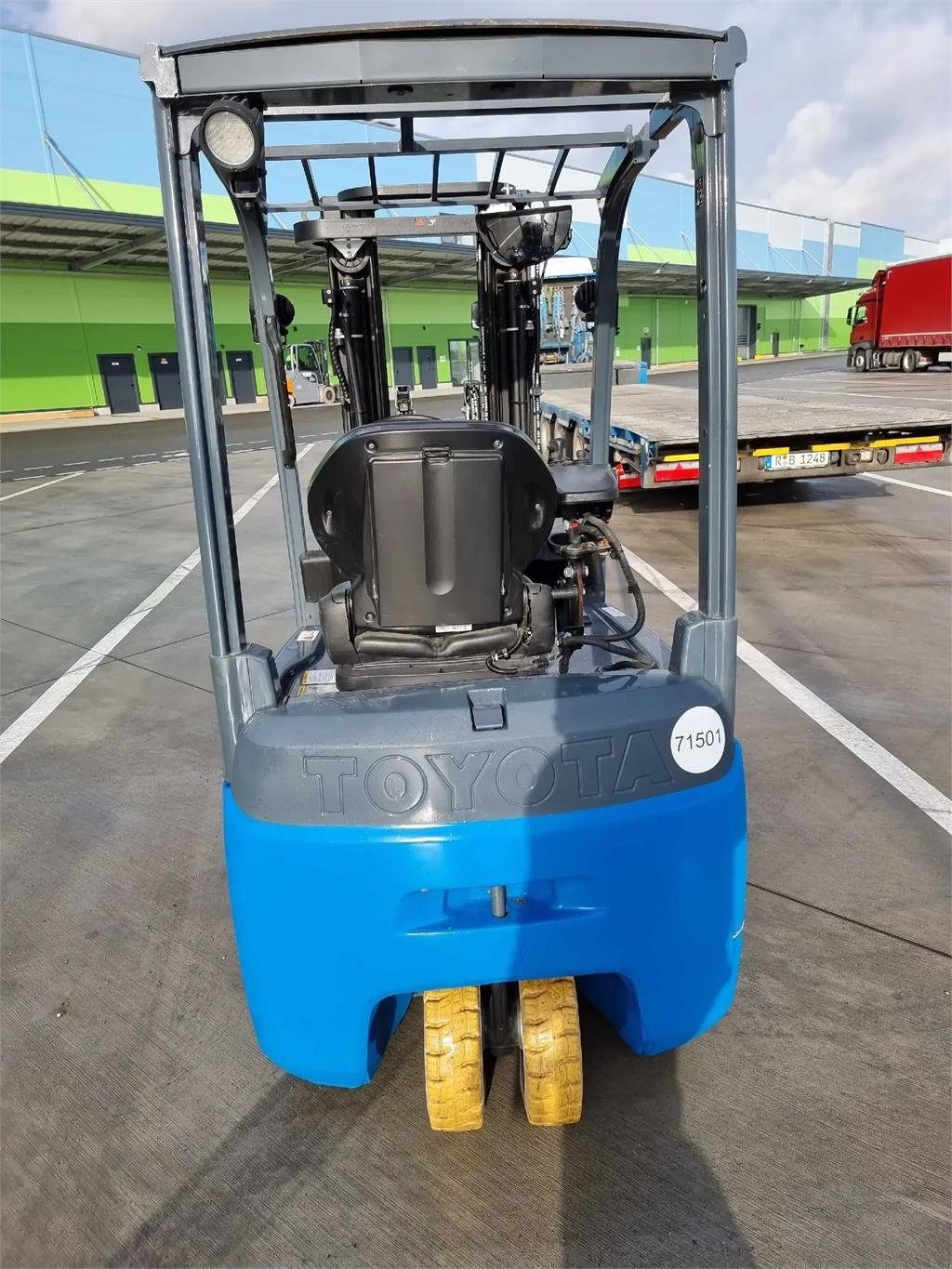 Gabelstapler типа Toyota 8FBE15T FSW-4300, Gebrauchtmaschine в Schierling (Фотография 4)