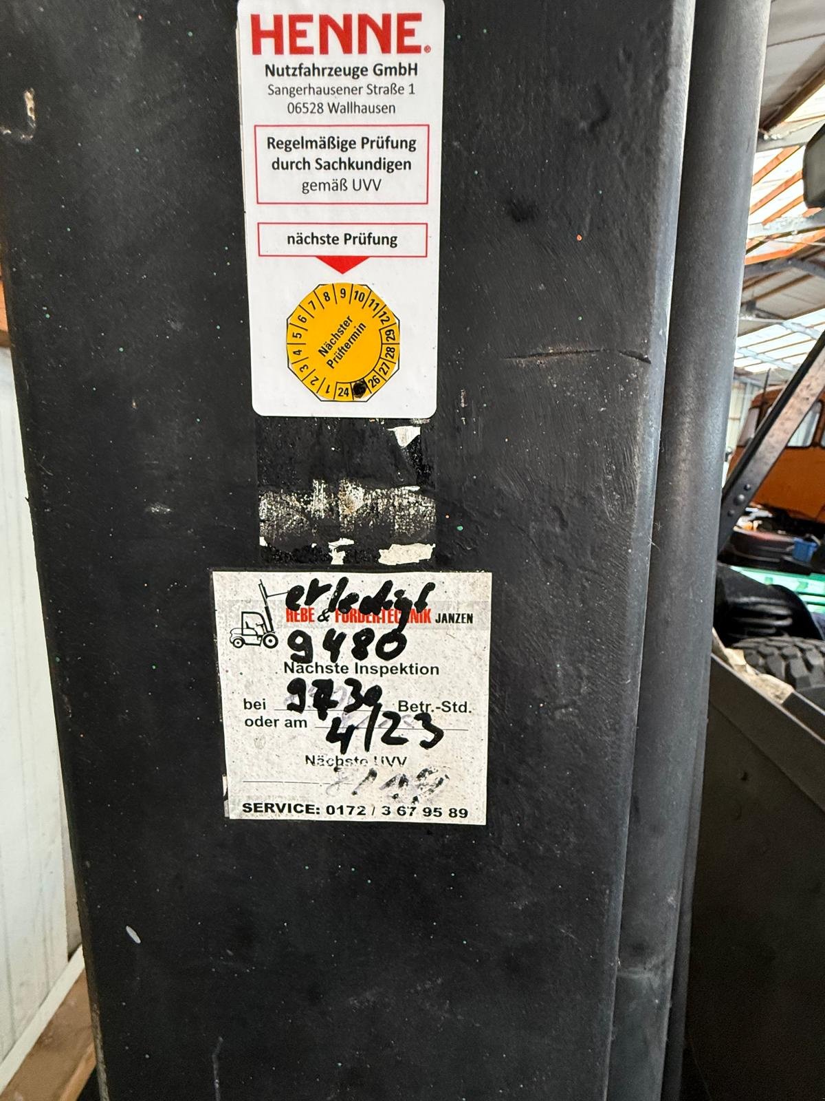 Gabelstapler des Typs Yale GLP40LJ, Gebrauchtmaschine in Wiedemar (Bild 8)