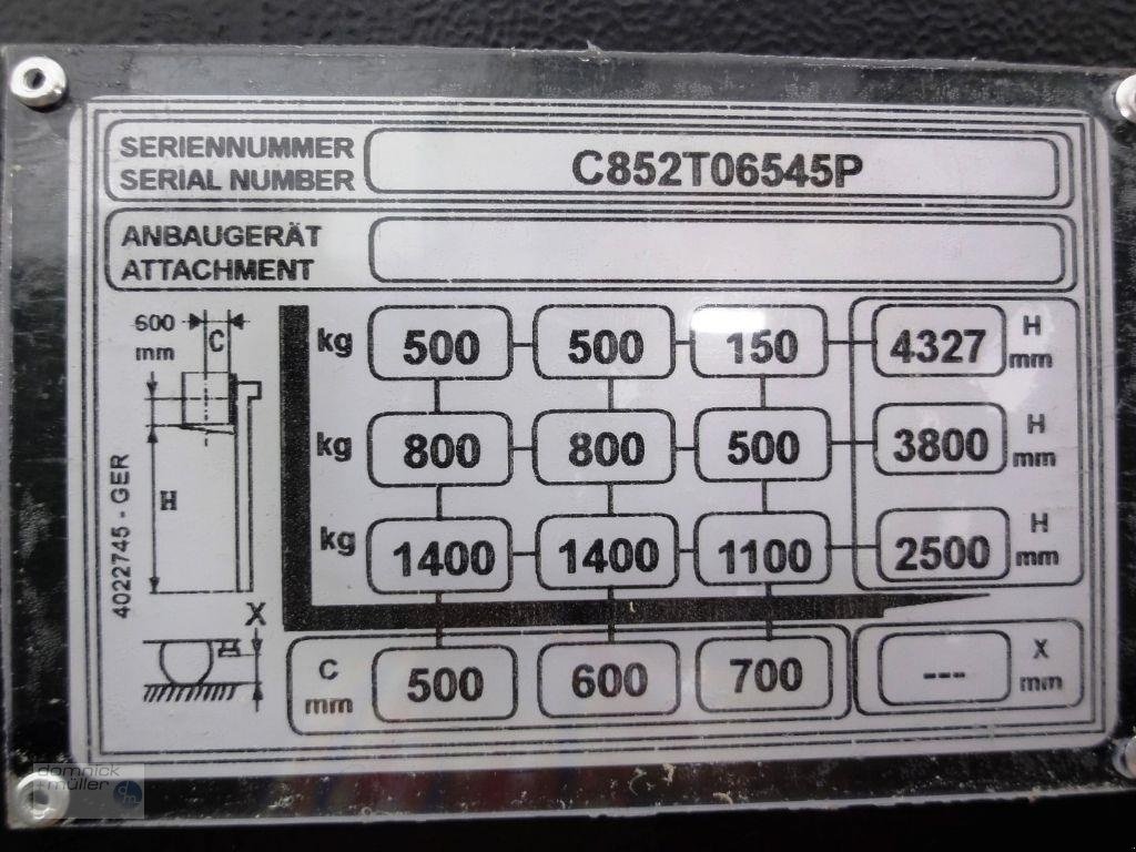 Gabelstapler van het type Yale MS 14 IL, Gebrauchtmaschine in Friedrichsdorf (Foto 8)
