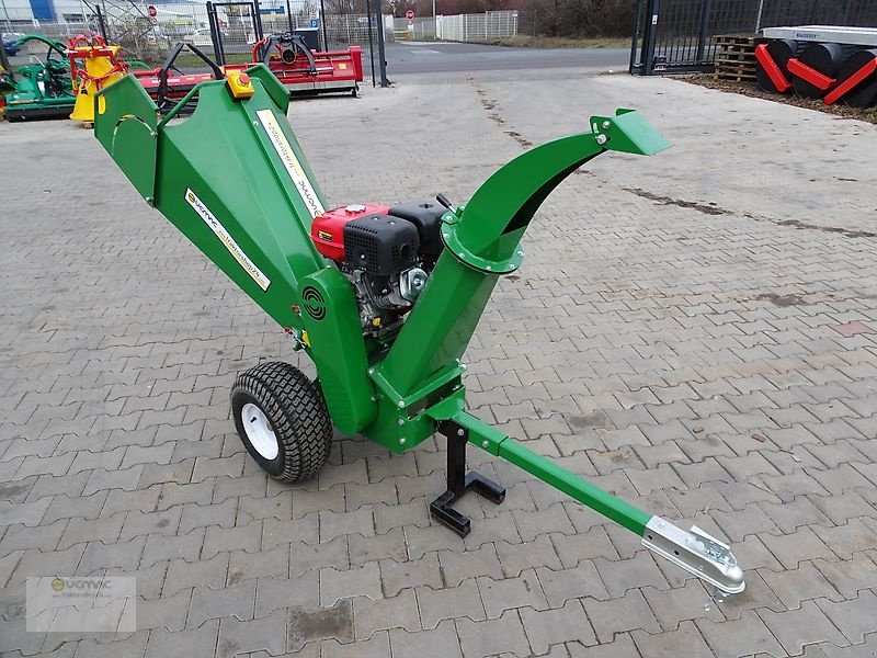 Gartenhäcksler of the type Agri Farm WOD7 15PS Benzin Motor Holzhäcksler Häcksler Schredder Gartenhäcksler Hacker NEU, Neumaschine in Sülzetal OT Osterweddingen (Picture 3)