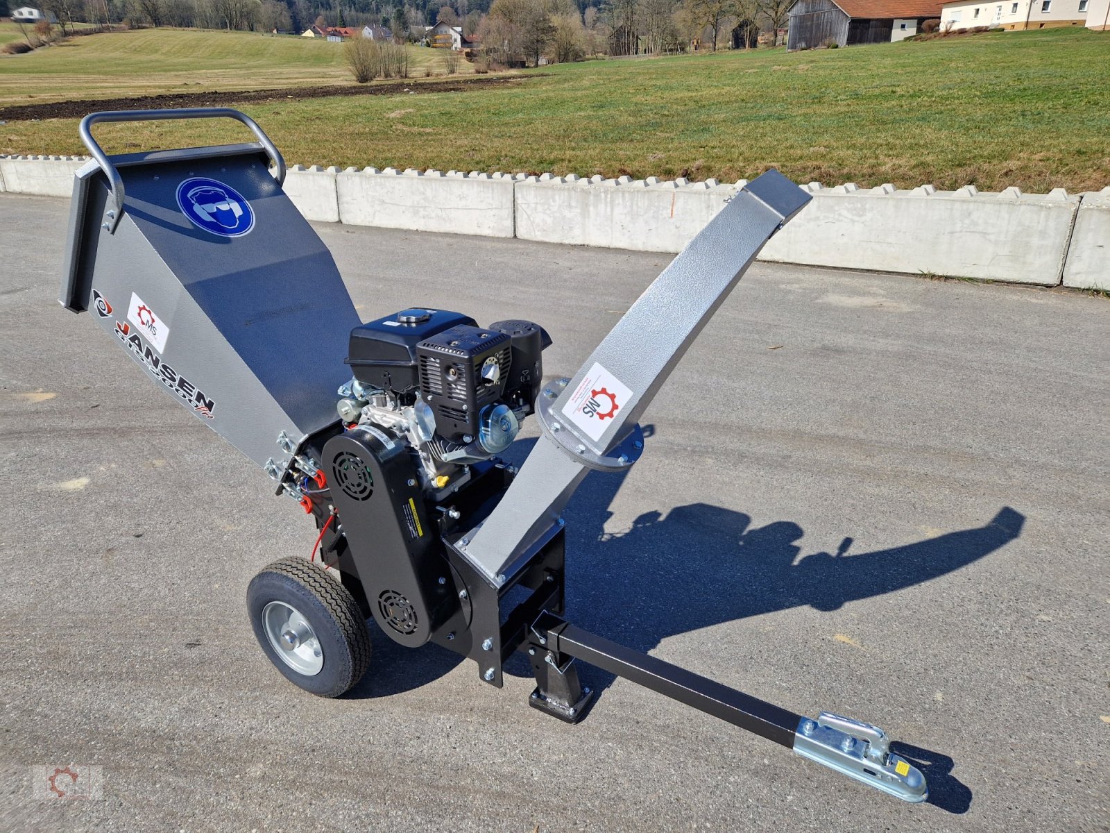 Gartenhäcksler типа Jansen GTS-2000 pro Gartenhäcksler Schredder E-Starter, Neumaschine в Tiefenbach (Фотография 15)