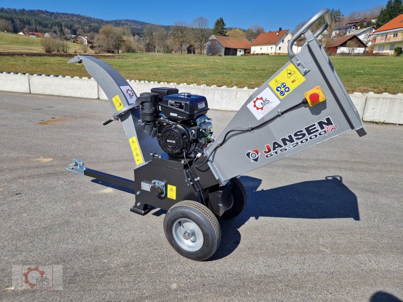Gartenhäcksler typu Jansen GTS-2000 pro Gartenhäcksler Schredder E-Starter, Neumaschine v Tiefenbach