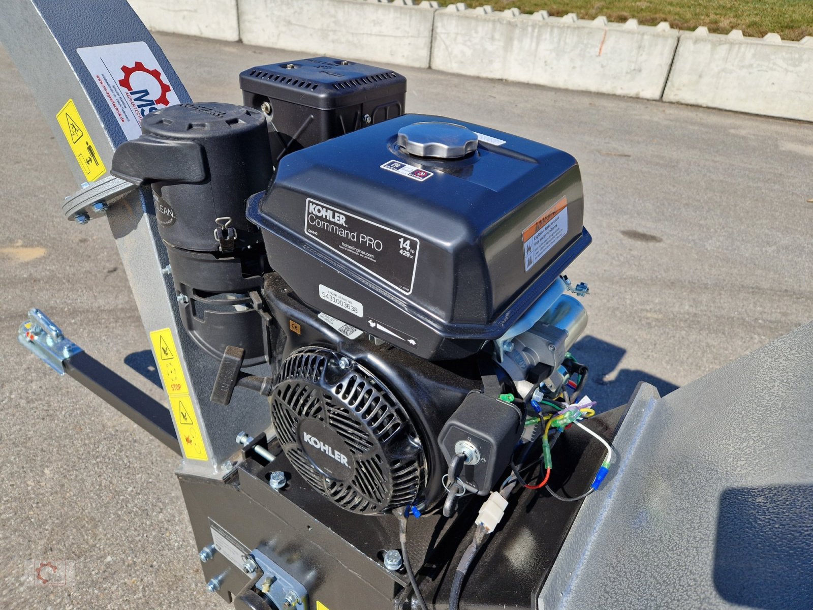 Gartenhäcksler typu Jansen GTS-2000 pro Gartenhäcksler Schredder E-Starter, Neumaschine v Tiefenbach (Obrázok 3)