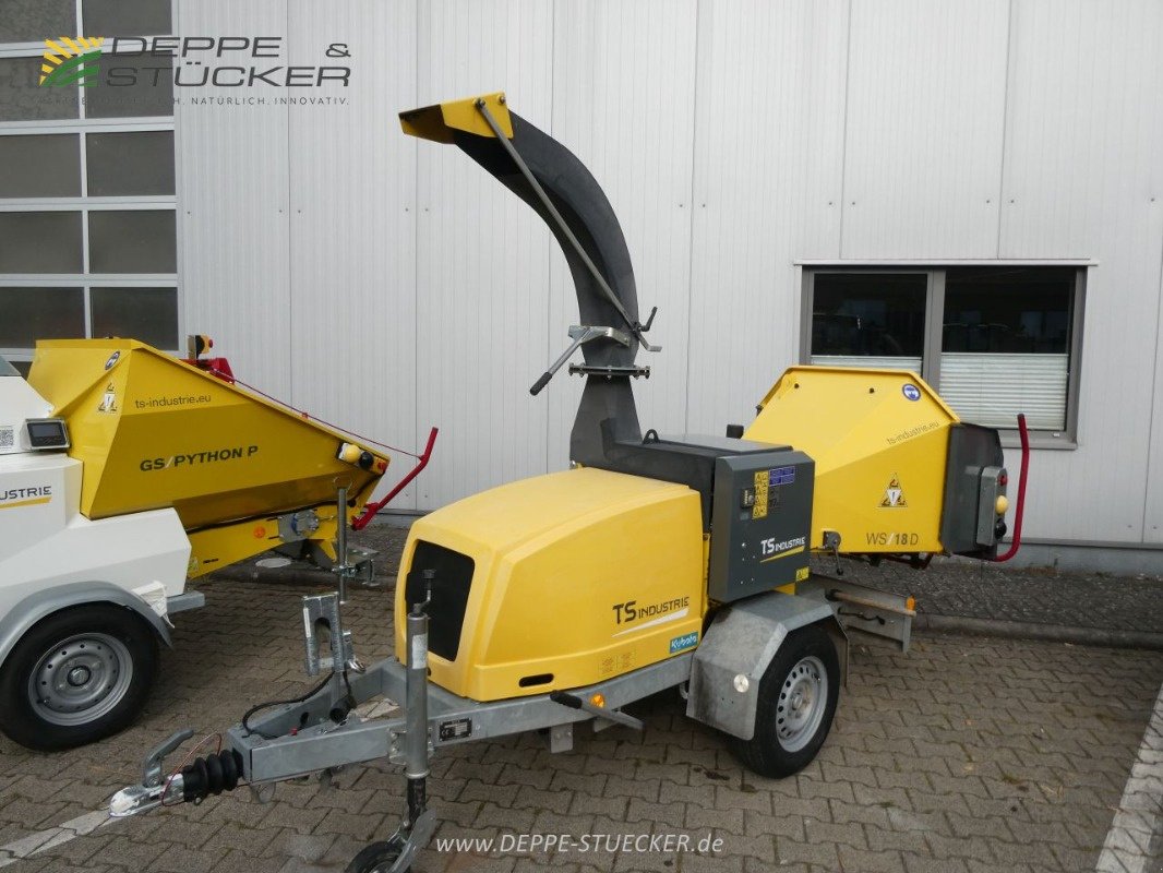 Gartenhäcksler des Typs TS Industrie WS/18-35 DE, Gebrauchtmaschine in Lauterberg/Barbis (Bild 1)