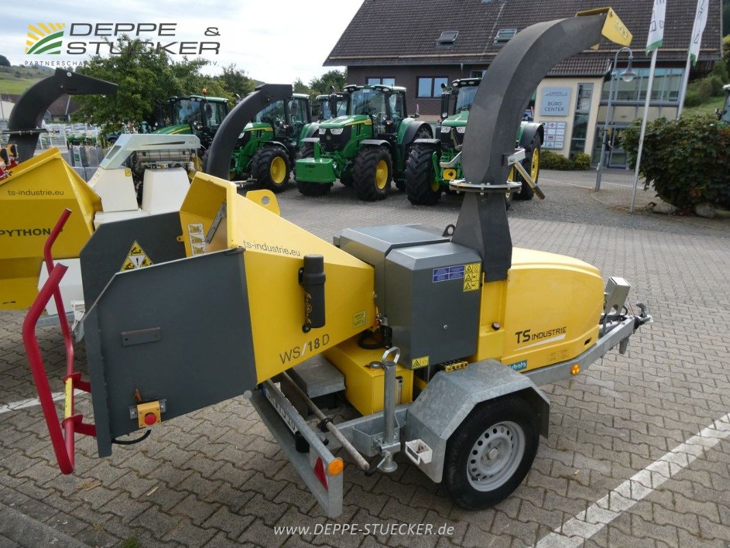 Gartenhäcksler des Typs TS Industrie WS/18-35 DE, Gebrauchtmaschine in Lauterberg/Barbis (Bild 3)