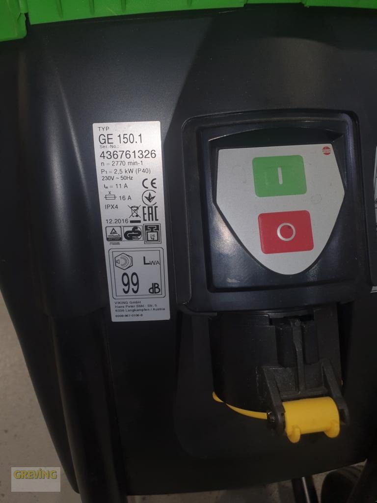 Gartenhäcksler of the type Viking GE 150, Neumaschine in Greven (Picture 4)