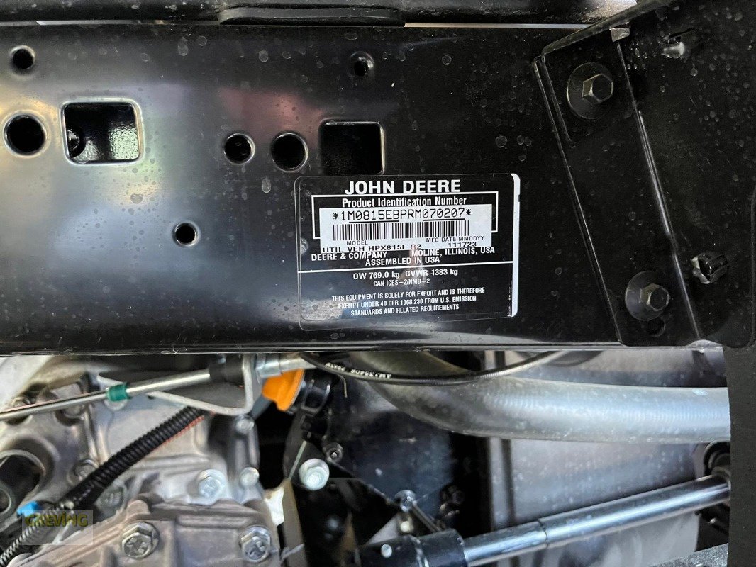 Gator des Typs John Deere HPX815E, Neumaschine in Ahaus (Bild 13)