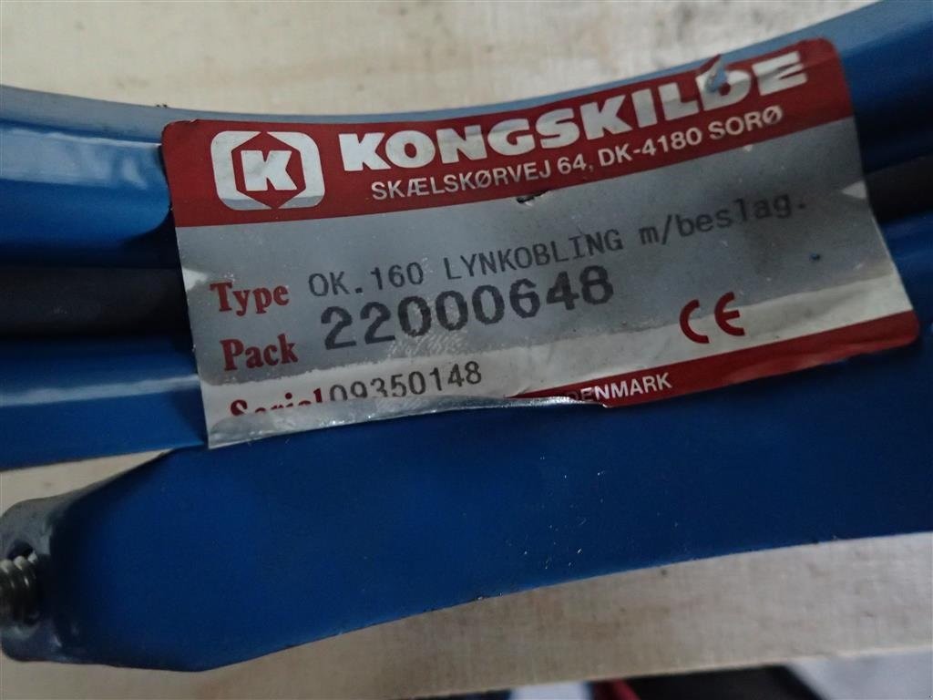 Gebläse a típus Kongskilde Lynkobling med beslag OK160, Gebrauchtmaschine ekkor: Egtved (Kép 2)