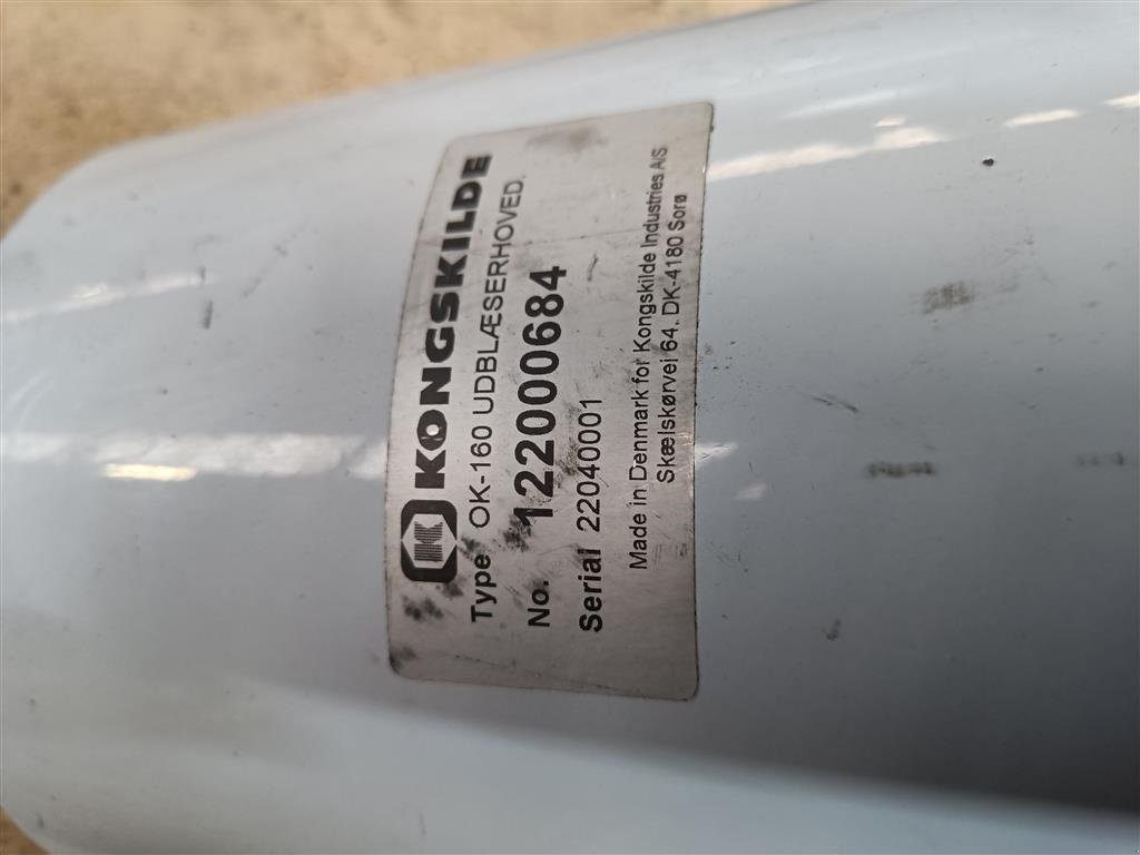 Gebläse typu Kongskilde OK 160 udblæserhoved, Gebrauchtmaschine v Egtved (Obrázek 3)