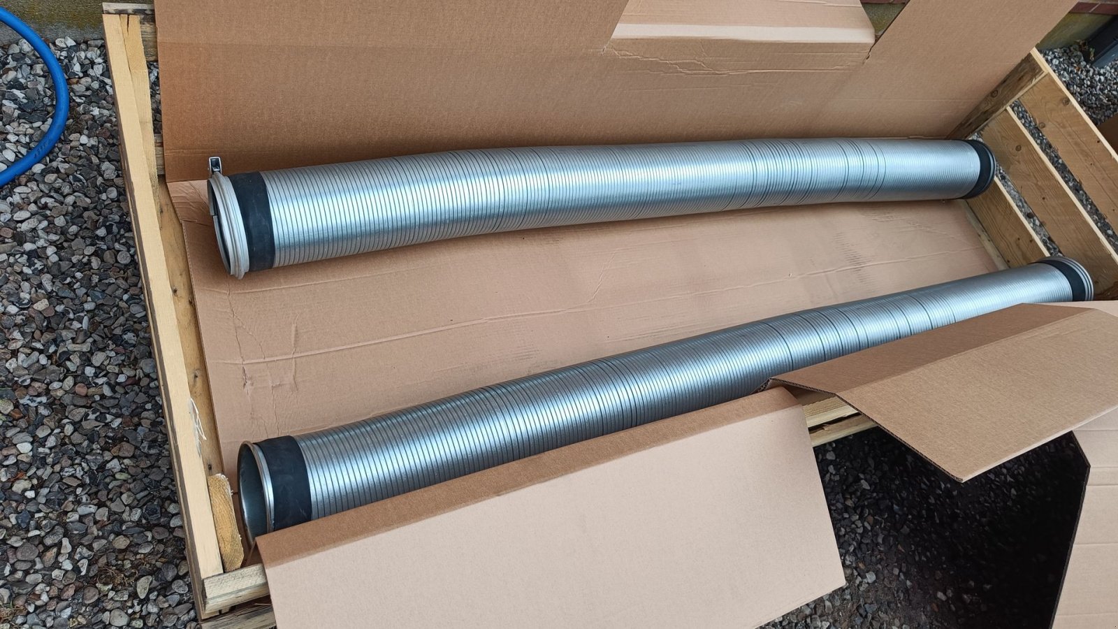 Gebläse van het type Kongskilde stålsugeslange OK 160 2 m med lynkobling, Gebrauchtmaschine in Egtved (Foto 1)