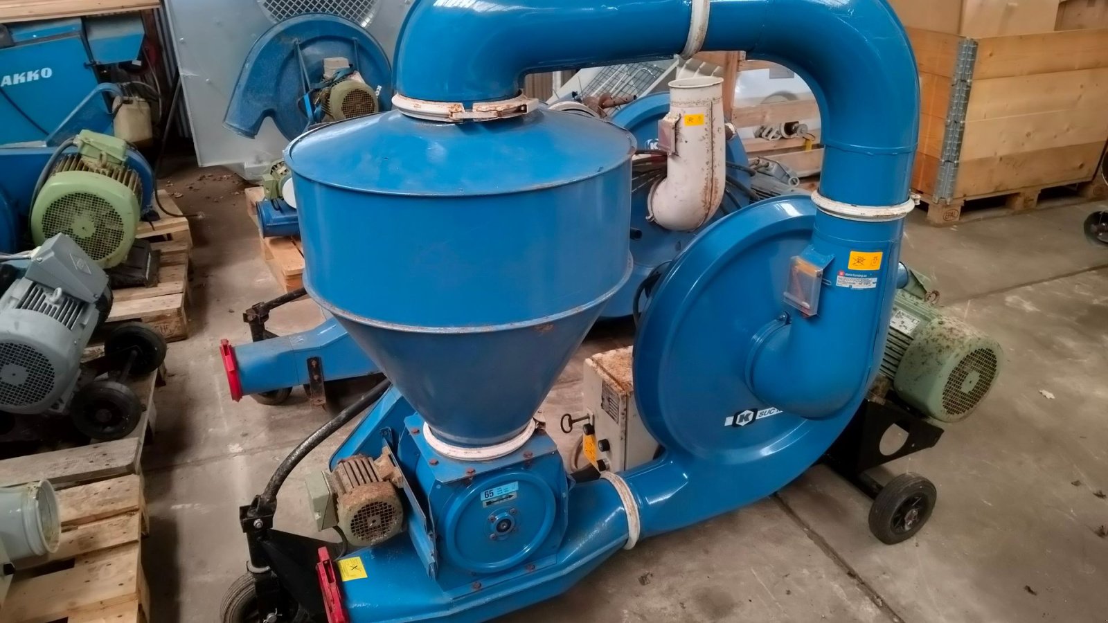 Gebläse Türe ait Kongskilde SUC 150 E, Gebrauchtmaschine içinde Egtved (resim 1)