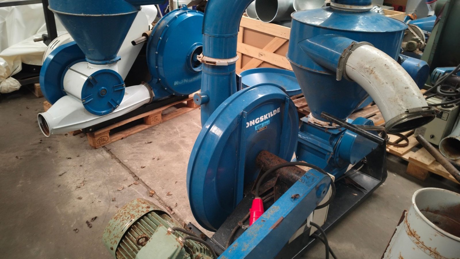 Gebläse Türe ait Kongskilde SUC 150 E, Gebrauchtmaschine içinde Egtved (resim 5)