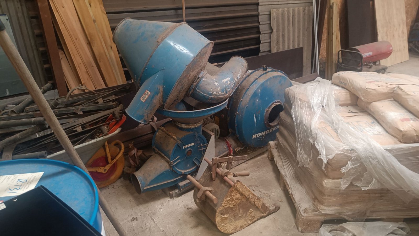 Gebläse Türe ait Kongskilde SUC 300 E / TRL 300, Gebrauchtmaschine içinde Egtved (resim 1)