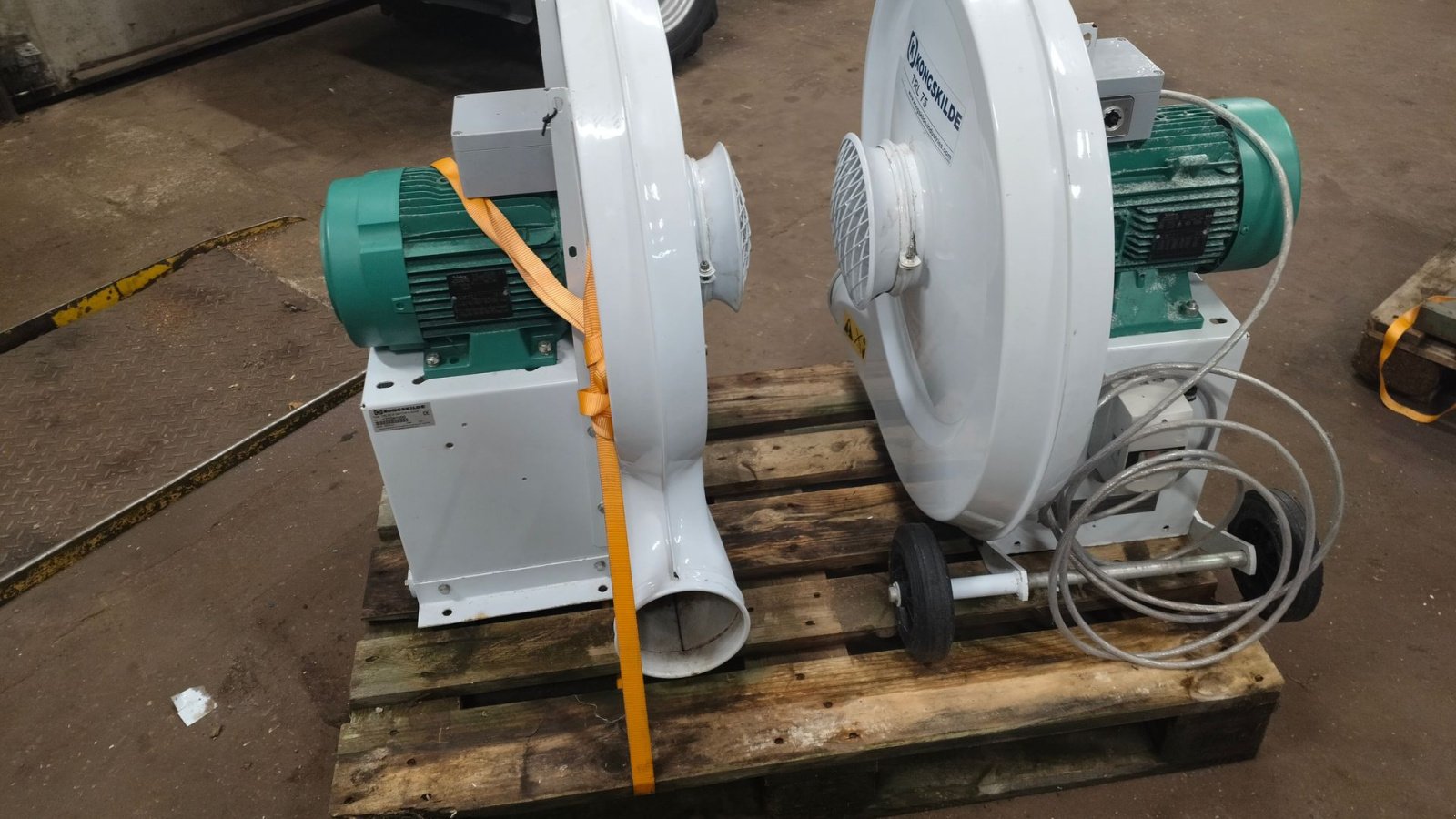 Gebläse del tipo Kongskilde TRL 55 og TRL 75 kornblæser 1 stk. af hver, Gebrauchtmaschine en Egtved (Imagen 4)