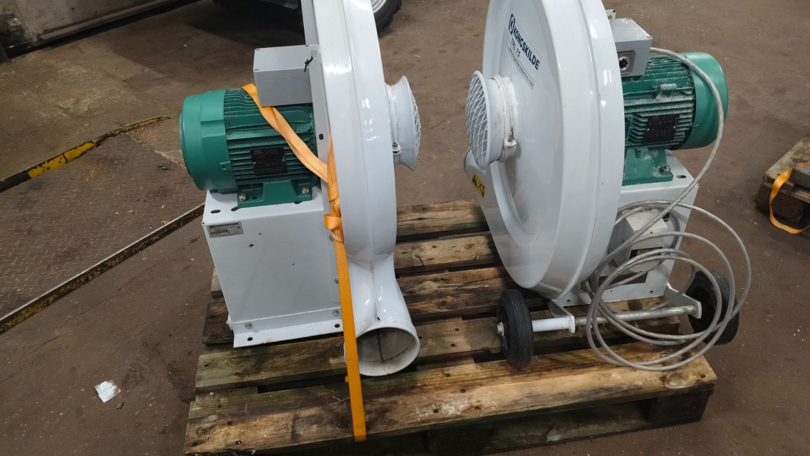 Gebläse del tipo Kongskilde TRL 55 og TRL 75 kornblæser 1 stk. af hver, Gebrauchtmaschine en Egtved (Imagen 3)