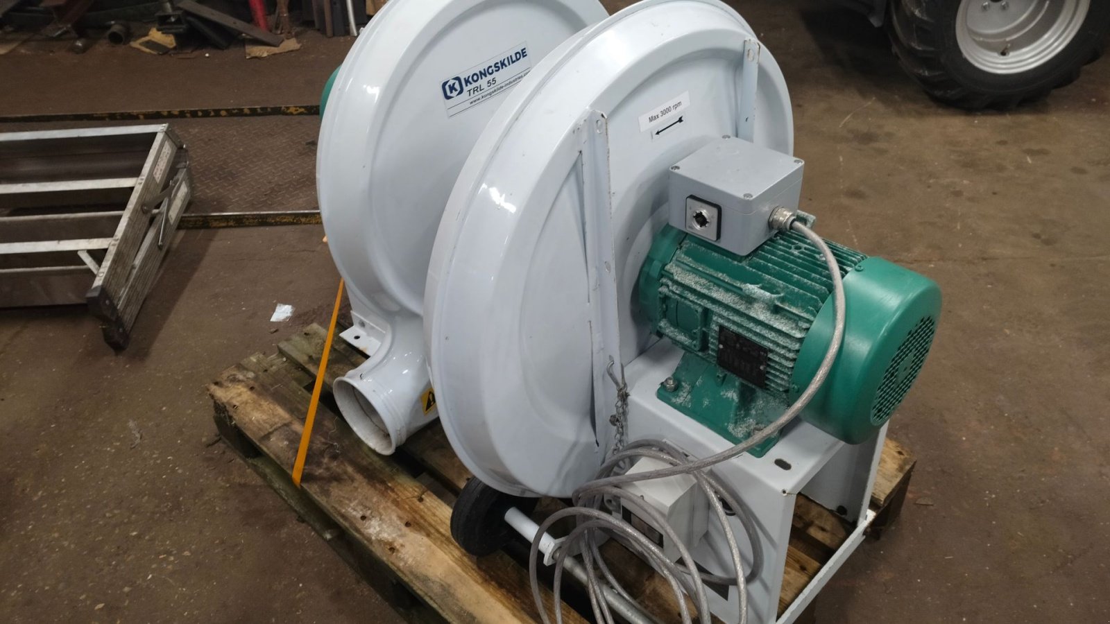 Gebläse del tipo Kongskilde TRL 55 og TRL 75 kornblæser 1 stk. af hver, Gebrauchtmaschine en Egtved (Imagen 9)