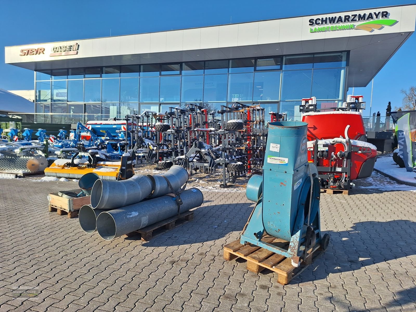 Gebläse des Typs Mengele Heugebläse, Gebrauchtmaschine in Aurolzmünster (Bild 1)