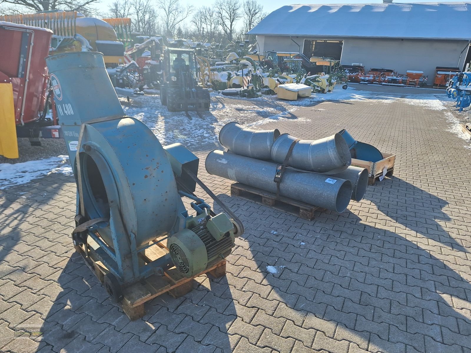 Gebläse des Typs Mengele Heugebläse, Gebrauchtmaschine in Aurolzmünster (Bild 7)