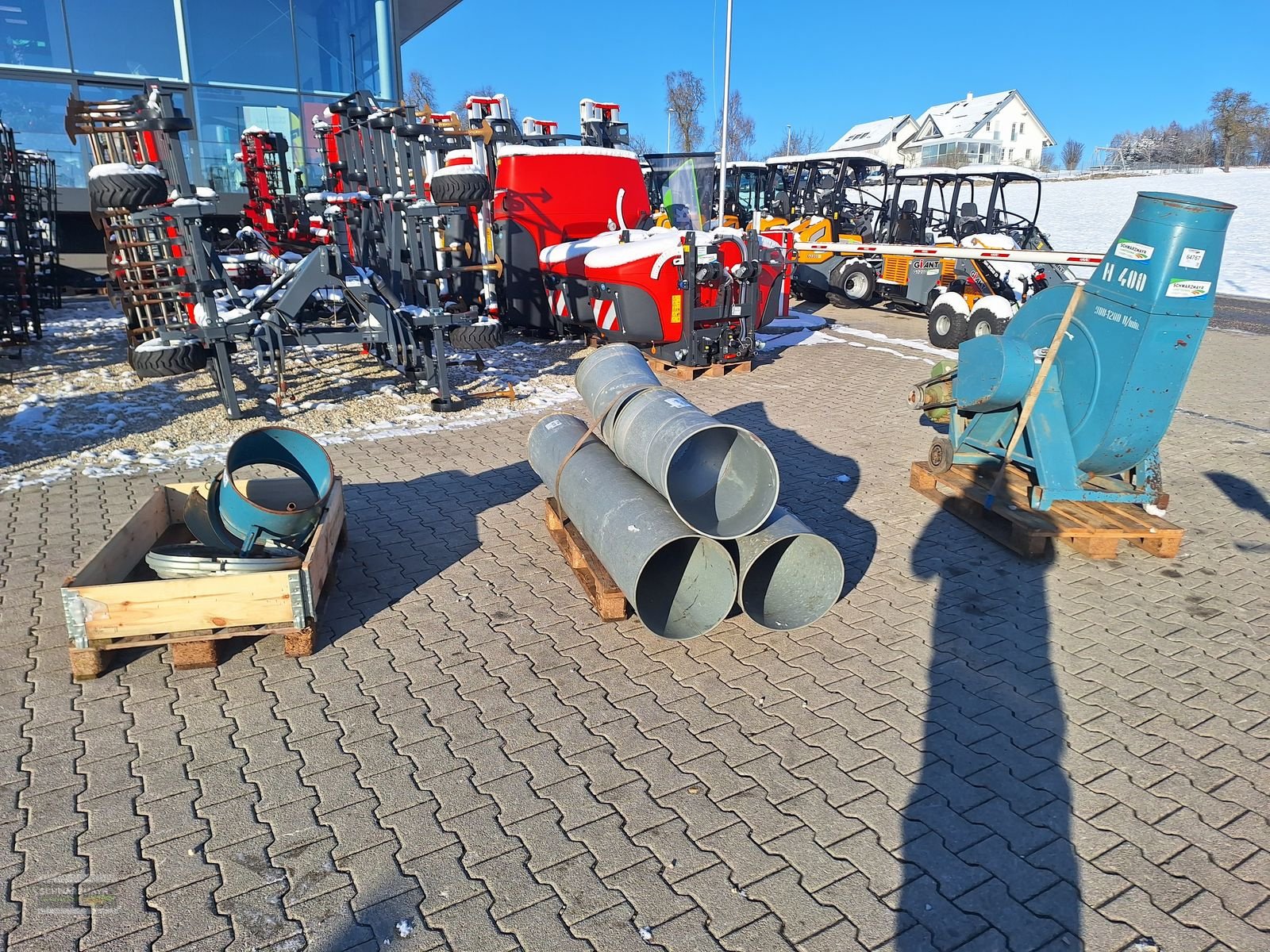 Gebläse des Typs Mengele Heugebläse, Gebrauchtmaschine in Aurolzmünster (Bild 2)