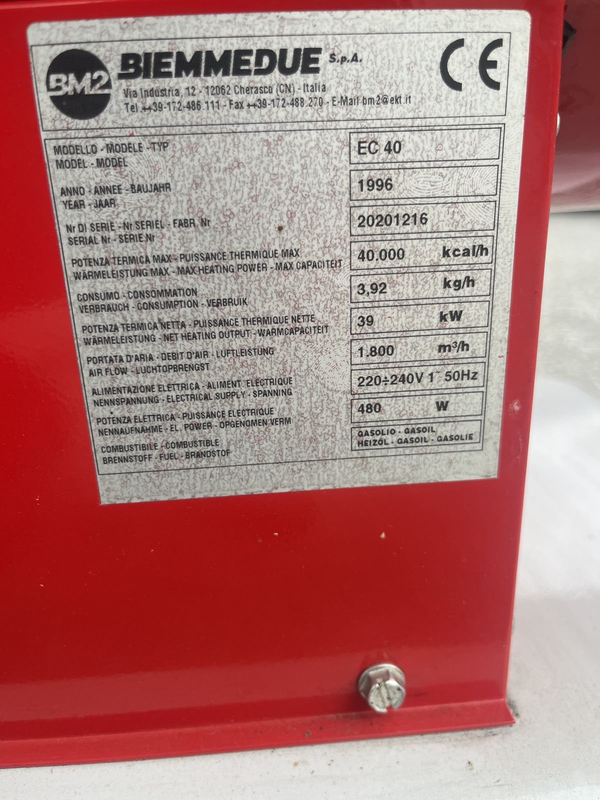 Gebläse typu Sonstige Arcotherm ec 40, Gebrauchtmaschine v Ried im Oberinntal (Obrázek 5)